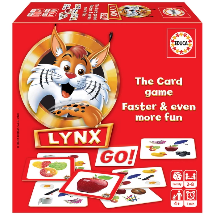 Educa 18922 - Lynx Go társasjáték