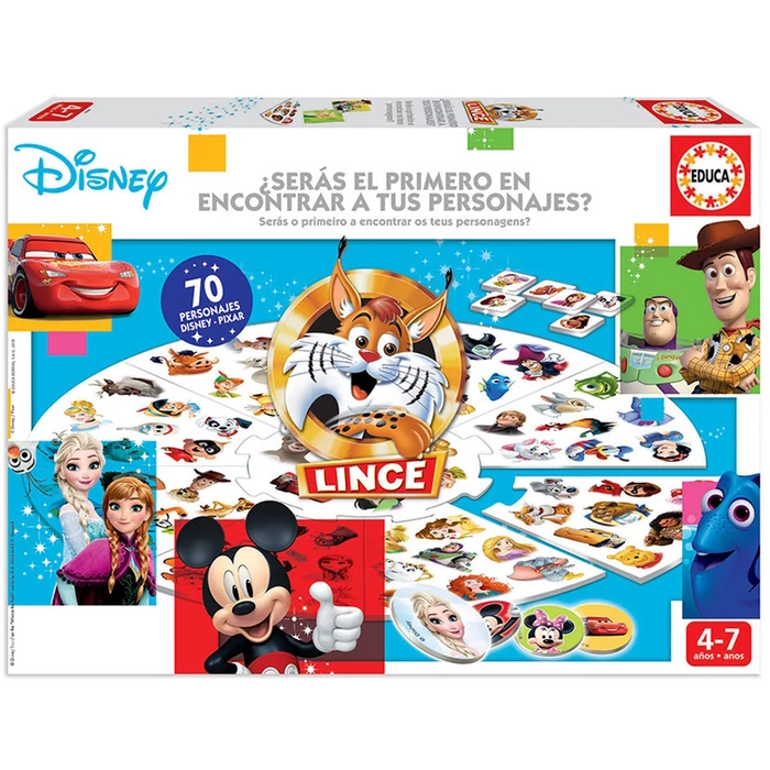 Educa 18351 - Lynx társasjáték - Disney