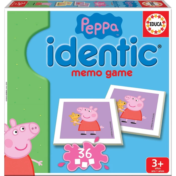 Educa 16227 - Peppa malac - Memóriajáték