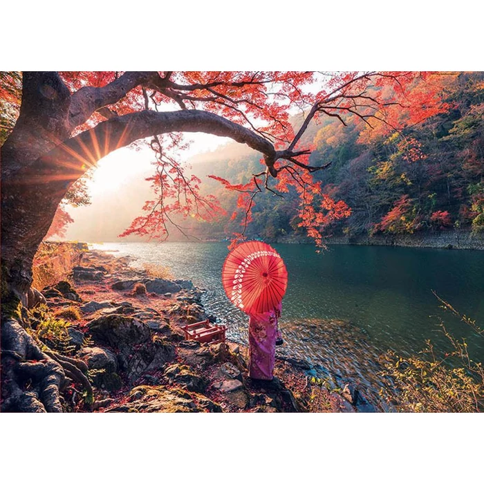 Educa 18455 - Napkelte a Katsura folyónál - 1000 db-os puzzle
