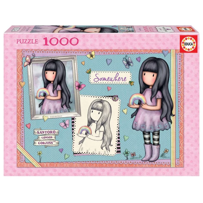 Educa 18495 - Santoro Gorjuss - Somewhere - 1000 db-os puzzle