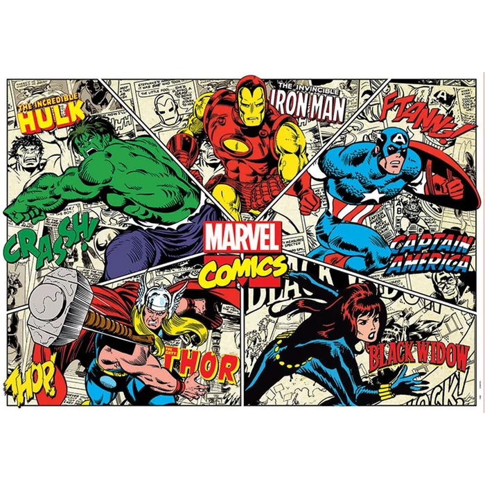 Educa 18498 - A Marvel szuperhősei - 1000 db-os puzzle