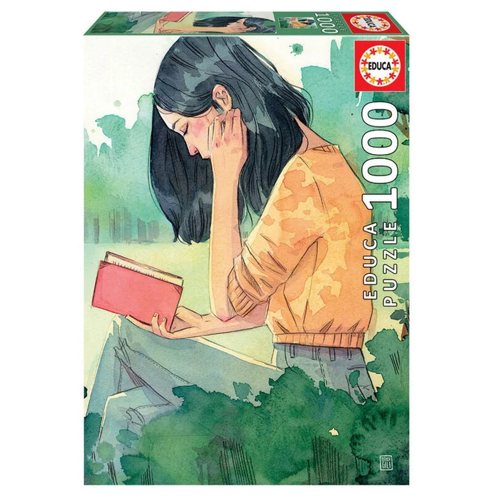 Educa 19028 - Az olvasó - Esther Gili - 1000 db-os puzzle