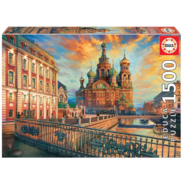 Educa 18501 - Szentpétervár - 1500 db-os puzzle