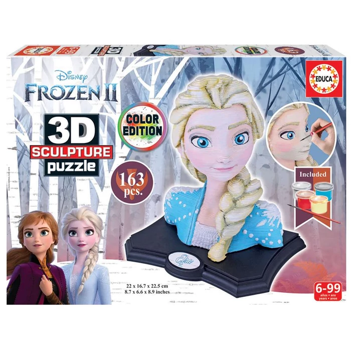 Educa 18374 - Jégvarázs 2 - Color Edition - 163 db-os 3D szobor puzzle