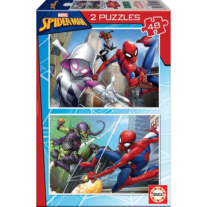 Educa 18099 - Spiderman - 2 x 48 db-os puzzle