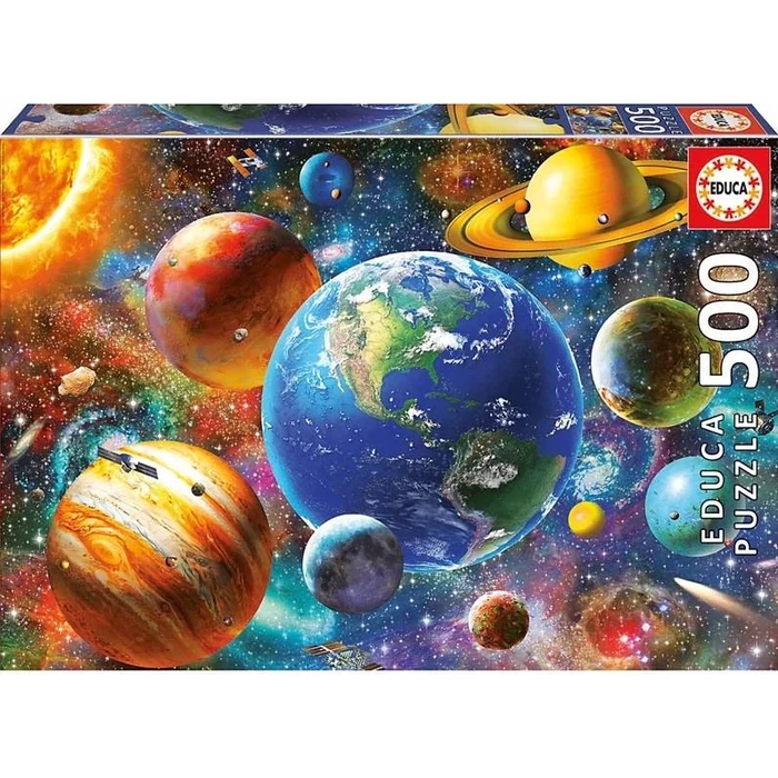 Educa 18449 - Naprendszer - 500 db-os puzzle