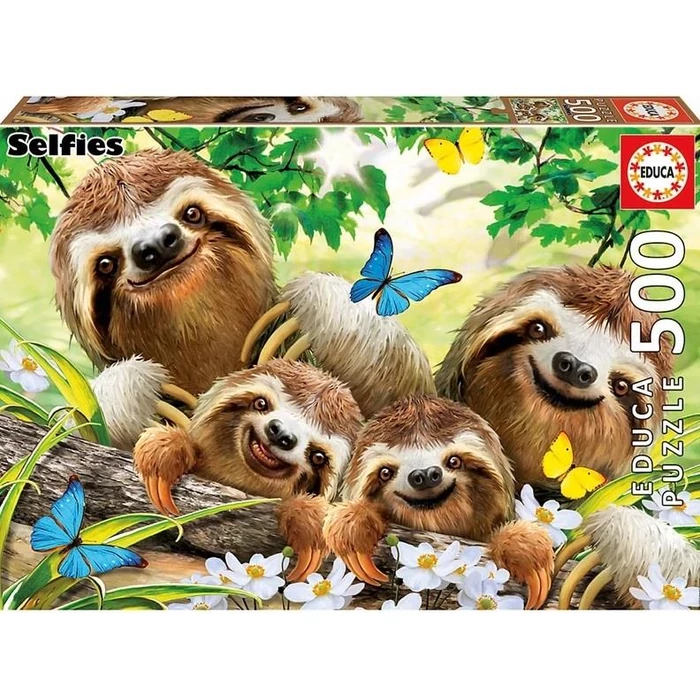 Educa 18450 - Családi szelfi - 500 db-os puzzle