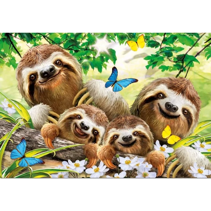 Educa 18450 - Családi szelfi - 500 db-os puzzle