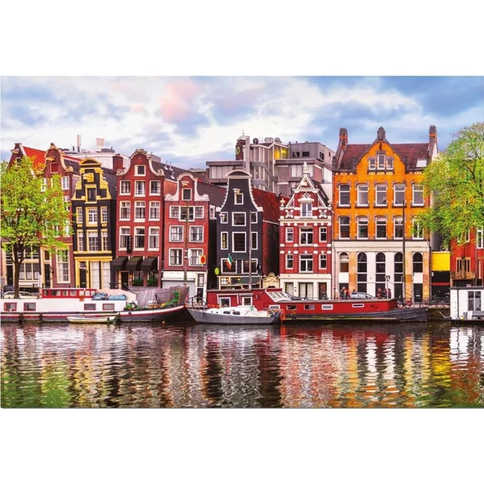 Educa 18458 - Dancing Houses - Amszterdam - 1000 db-os puzzle