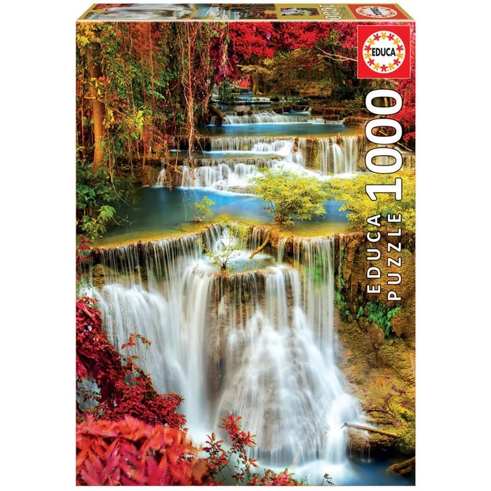 Educa 18461 - Vízesés az erdő mélyén - 1000 db-os puzzle