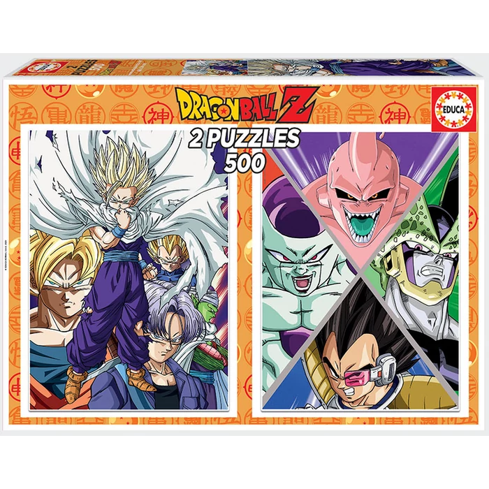 Educa 18487 - Dragon Ball - 2 x 500 db-os puzzle