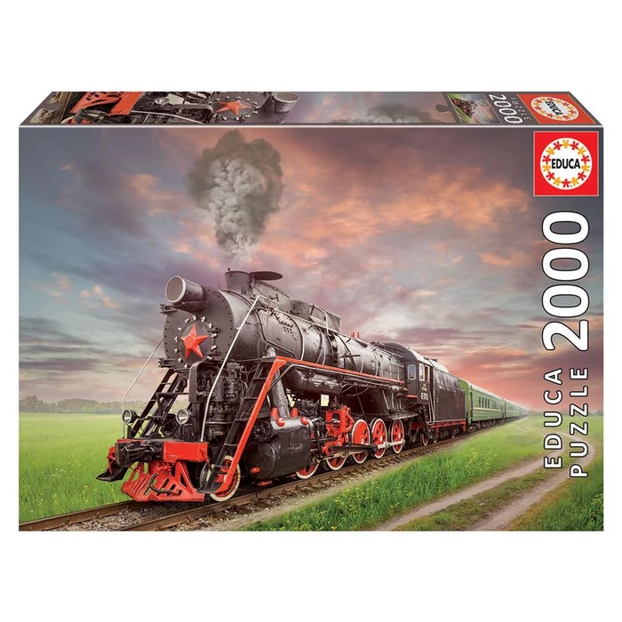 Educa 18503 - Gőzmozdony - 2000 db-os puzzle