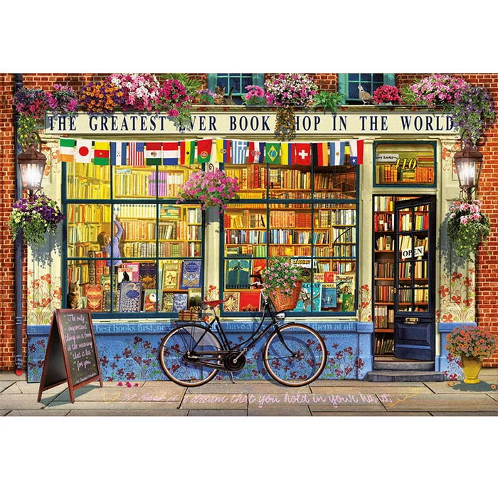Educa 18583 - A legjobb könyvesbolt - 5000 db-os puzzle