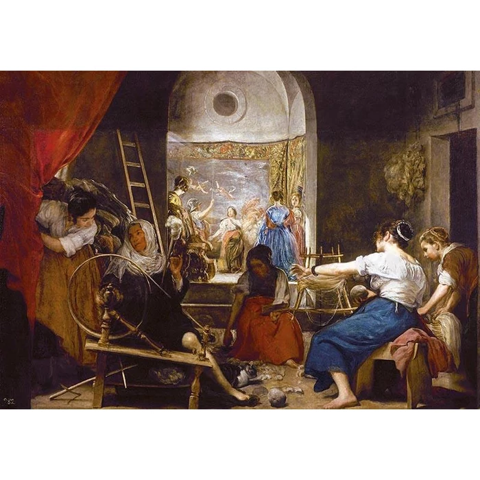 Educa 18584 - Szövőnők, Diego Velázquez - 8000 db-os puzzle