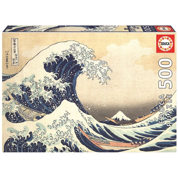 Educa 19002 - The great wave off Kanagawa - 500 db-os puzzle