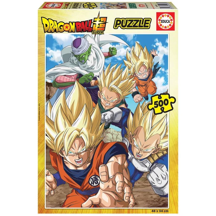 Educa 18216 - Dragon Ball Super - 500 db-os puzzle
