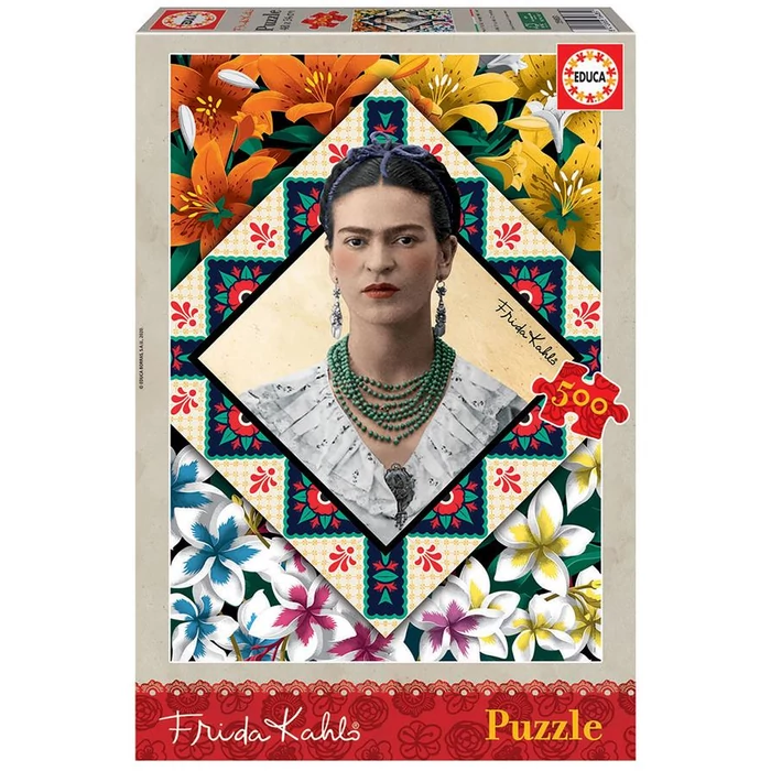Educa 18483 - Frida Kahlo - 500 db-os puzzle