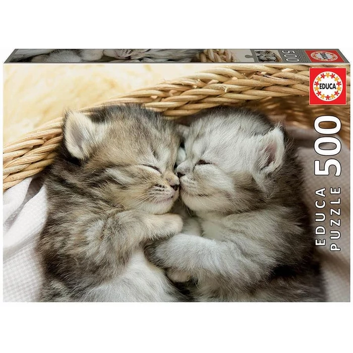 Educa 19004 - Édes cicák - 500 db-os puzzle