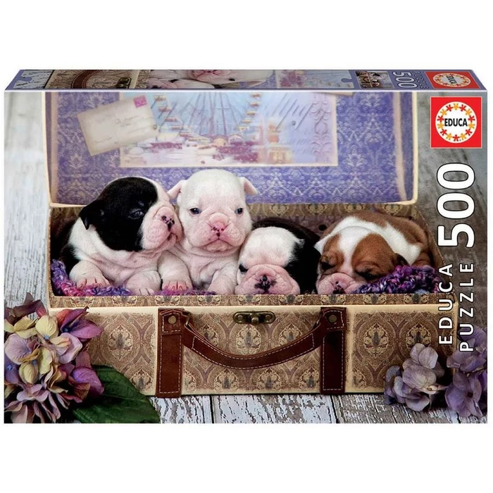 Educa 500 db-os puzzle - Kölykök (19007)