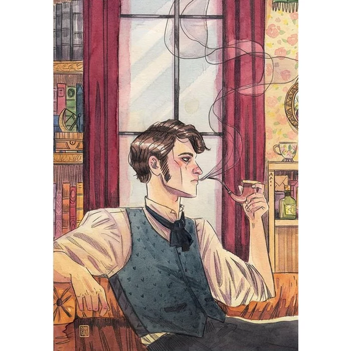 Educa 19044 - Sherlock - Esther Gili - 1500 db-os puzzle