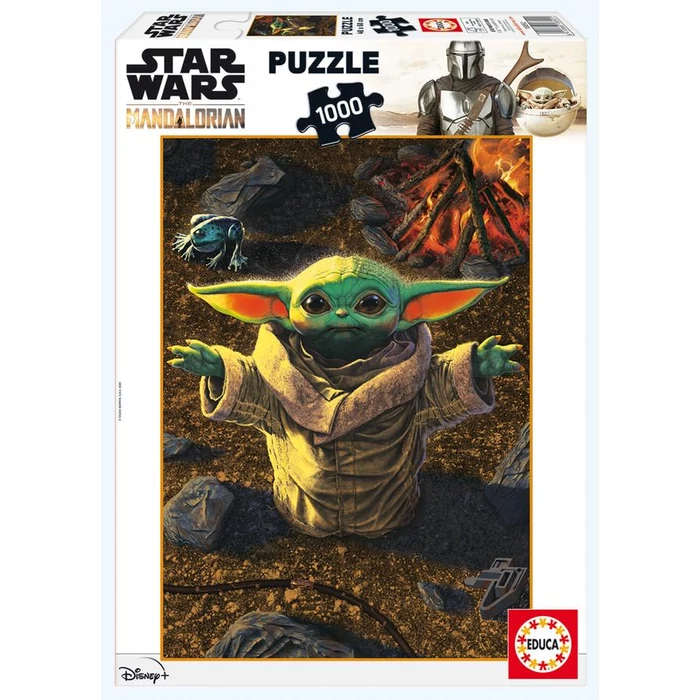 Educa 18892 - Star Wars The Mandalorian - Baby Yoda - 1000 db-os puzzle
