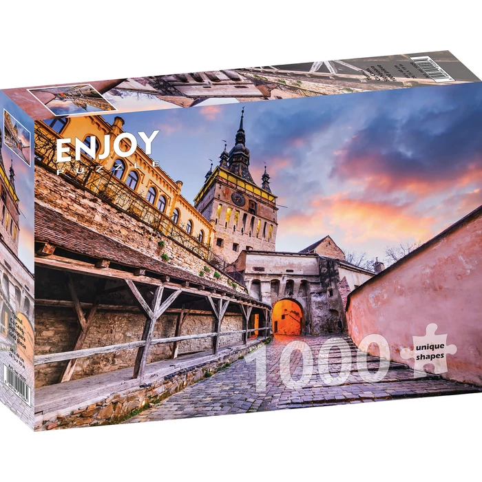 Enjoy Puzzle - 1029 - Turnul cu ceas, Sighisoara - 1000 db-os puzzle
