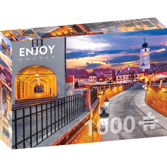 Enjoy Puzzle - 1041 - The Small Square, Sibiu - 1000 db-os puzzle