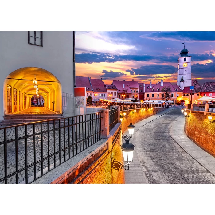 Enjoy Puzzle - 1041 - The Small Square, Sibiu - 1000 db-os puzzle