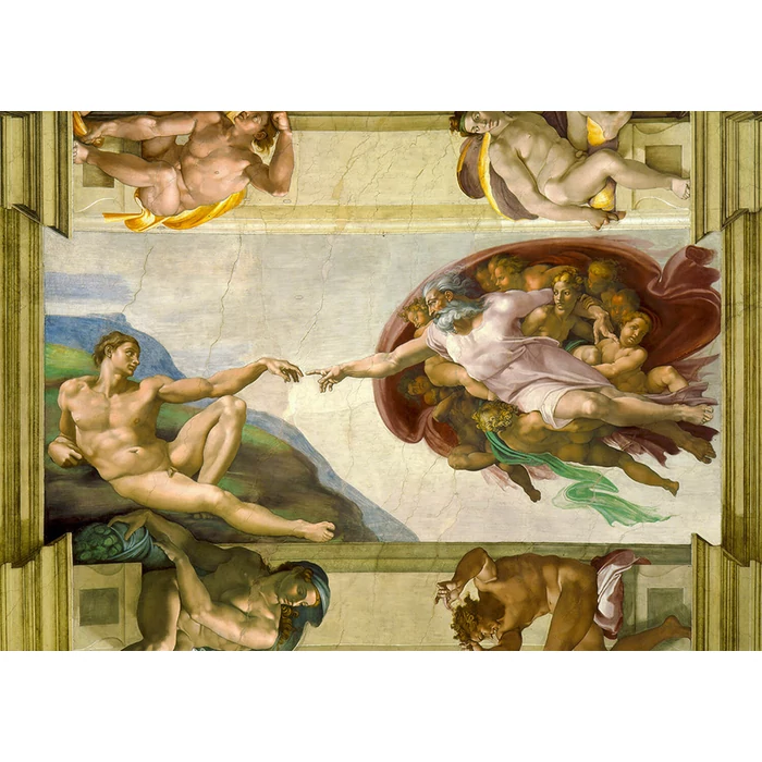 Enjoy Puzzle - 1383 - Michelangelo Buonarroti: The Creation of Adam - 1000 db-os puzzle