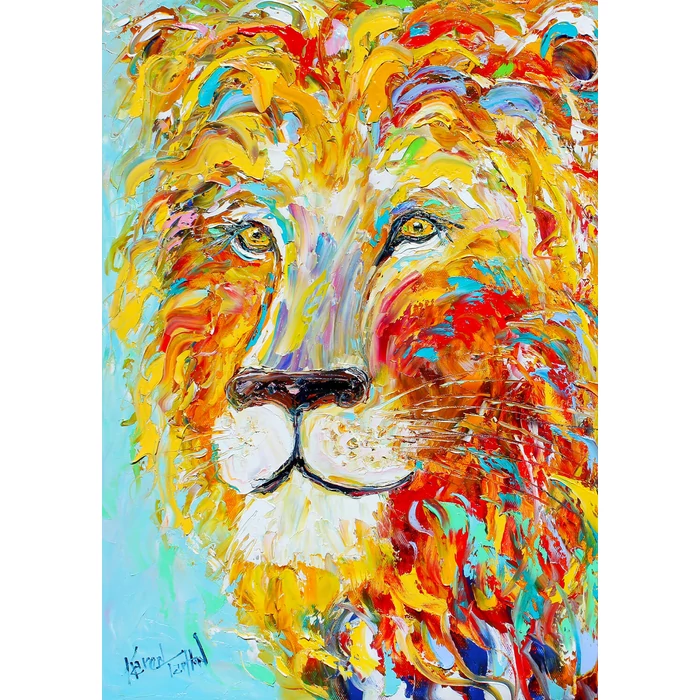 Enjoy Puzzle - 1416 - Colorful Lion - 1000 db-os puzzle