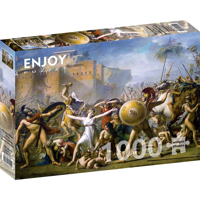 Enjoy Puzzle - 1554 - David Jacques-Louis - The Intervention of the Sabine Women - 1000 db-os puzzle