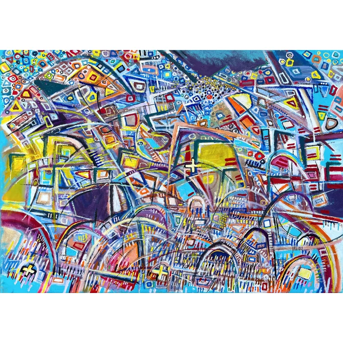 Enjoy Puzzle - 1668 - Curve Tensions - 1000 db-os puzzle