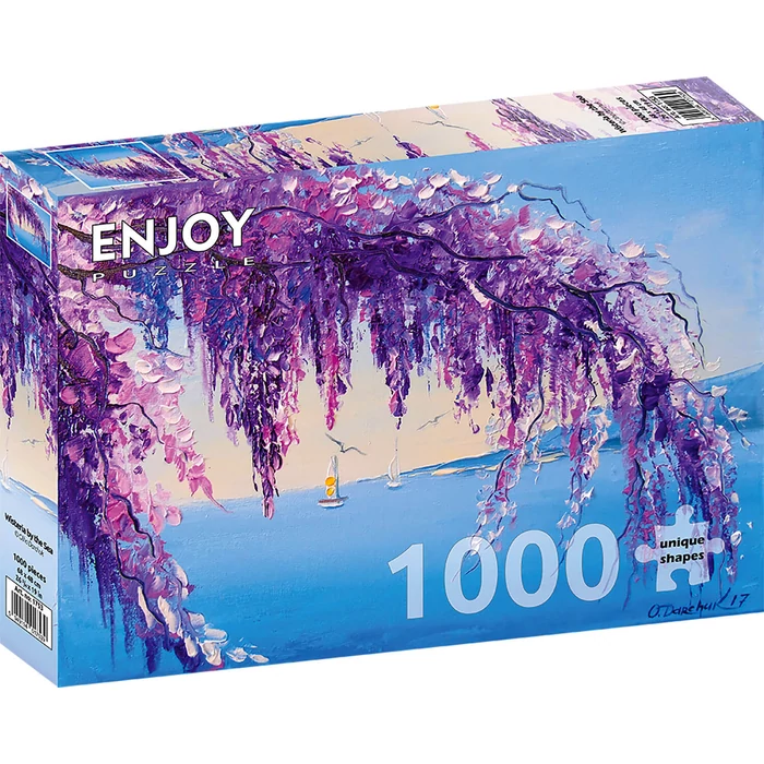 Enjoy Puzzle - 1753 - Wisteria by the Sea - 1000 db-os puzzle