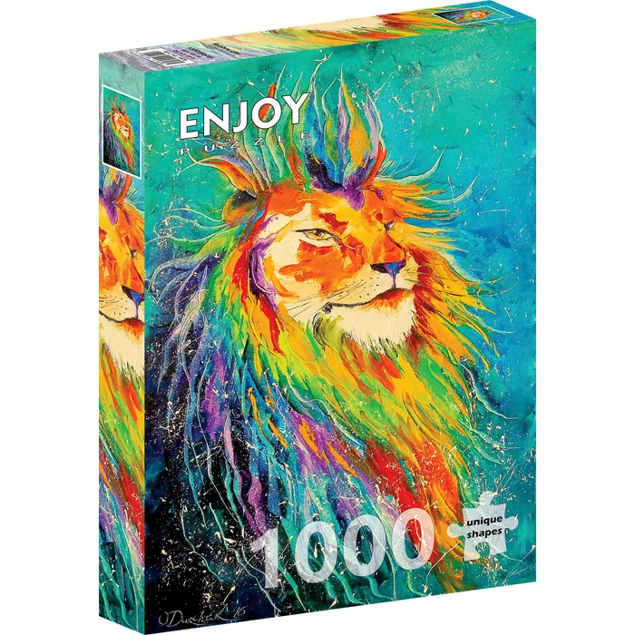 Enjoy Puzzle - 1826 - Rainbow Lion - 1000 db-os puzzle
