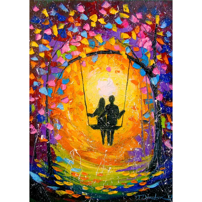 Enjoy Puzzle - 1835 - Romantic Love - 1000 db-os puzzle