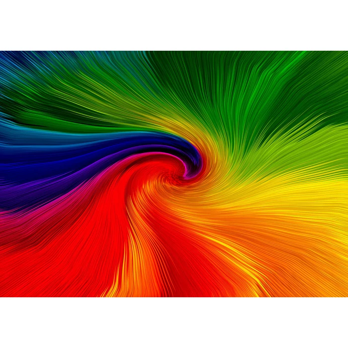 Enjoy Puzzle - 1967 - Spinning Rainbow - 1000 db-os puzzle