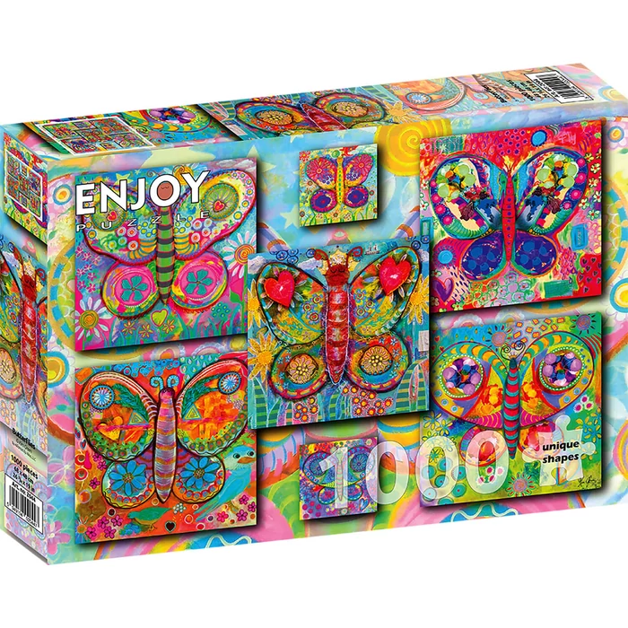 Enjoy Puzzle - 2044 - Butterflies - 1000 db-os puzzle