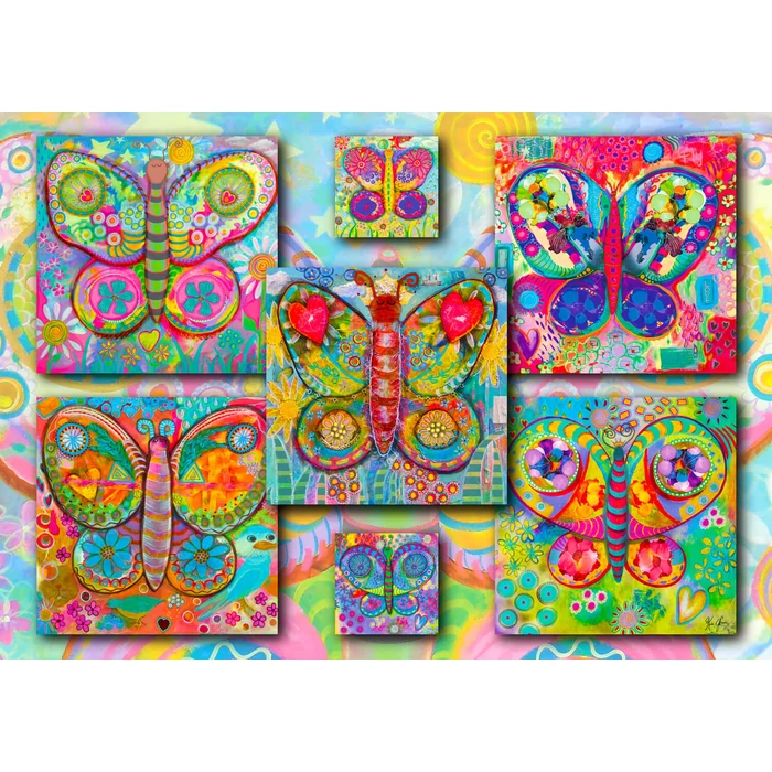 Enjoy Puzzle - 2044 - Butterflies - 1000 db-os puzzle