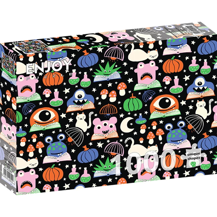 Enjoy Puzzle - 2051 - Monsters At Work - 1000 db-os puzzle
