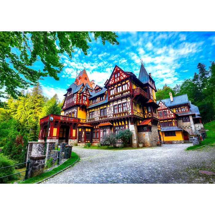 Enjoy Puzzle - 2088 - Royal Residence, Sinaia, Romania - 1000 db-os puzzle