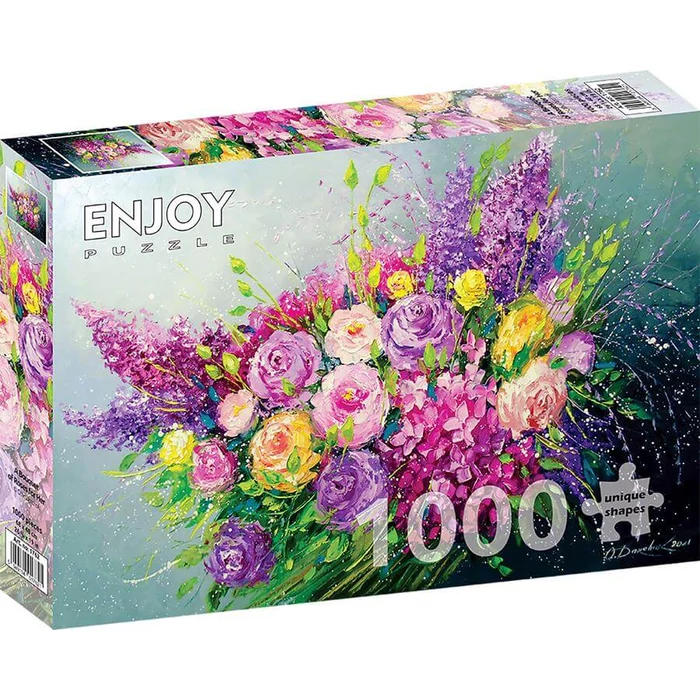 Enjoy Puzzle - 1762 - A Bouquet of Roses for Her - 1000 db-os puzzle