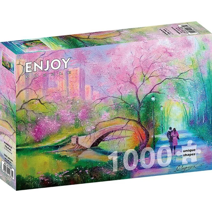 Enjoy Puzzle - 1681 - A Walk In A City Park - 1000 db-os puzzle