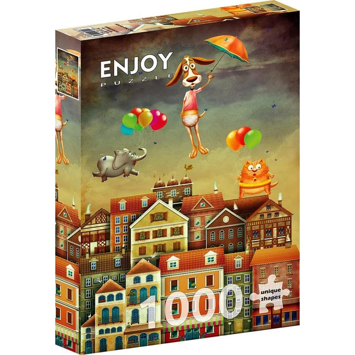 Enjoy Puzzle - 1943 - Above the City - 1000 db-os puzzle