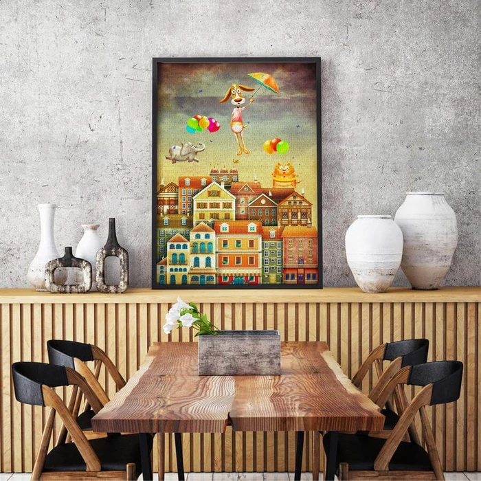 Enjoy Puzzle - 1943 - Above the City - 1000 db-os puzzle