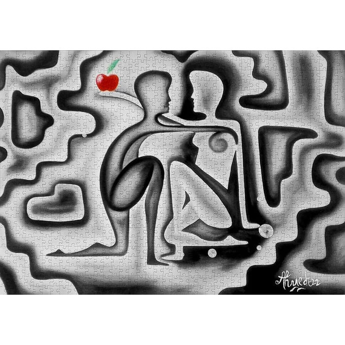 Enjoy Puzzle - 1850 - Adam and Eve - 1000 db-os puzzle