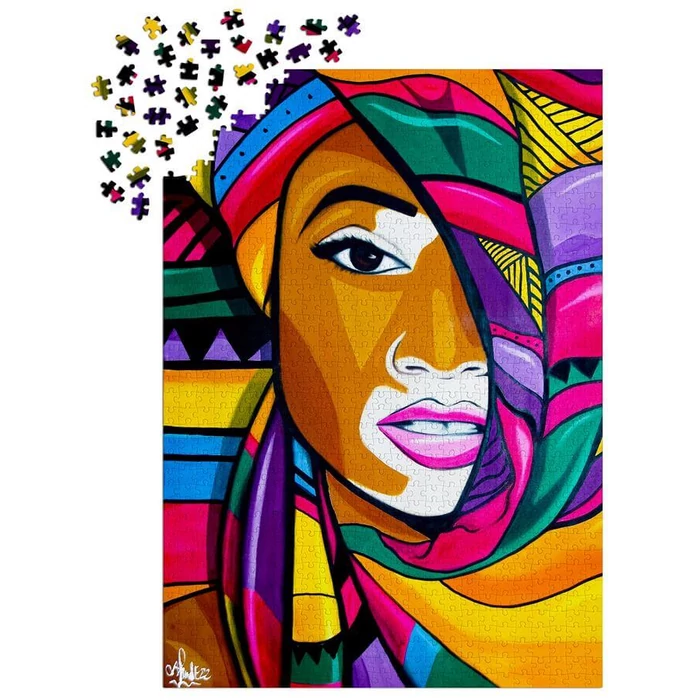 Enjoy Puzzle - 1862 - African Beauty - 1000 db-os puzzle