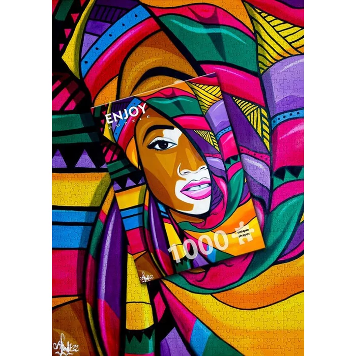 Enjoy Puzzle - 1862 - African Beauty - 1000 db-os puzzle