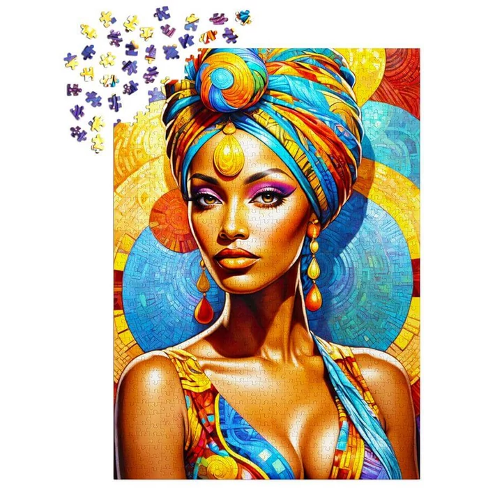 Enjoy Puzzle - 2139 - African Beauty - 1000 db-os puzzle