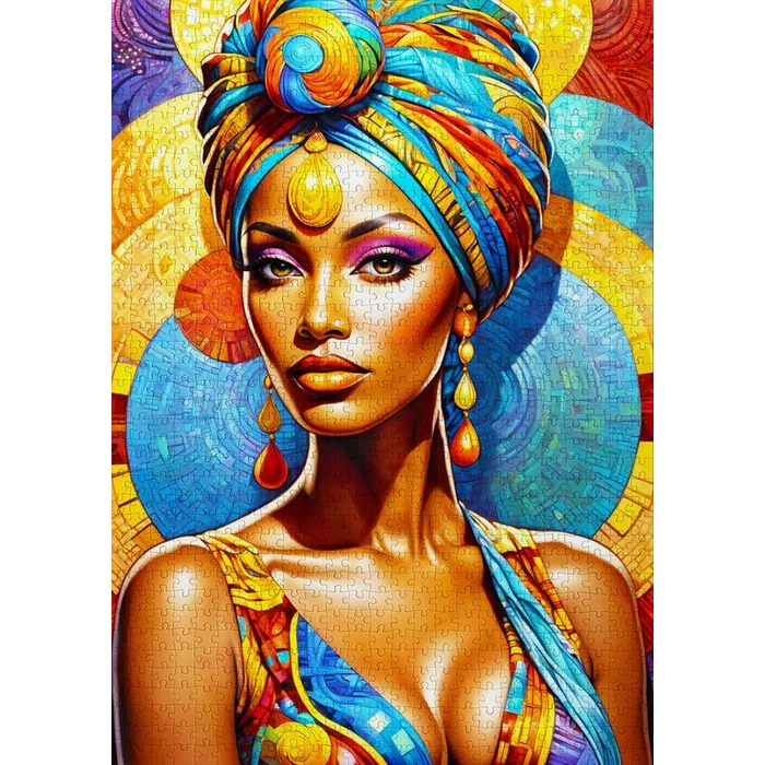 Enjoy Puzzle - 2139 - African Beauty - 1000 db-os puzzle